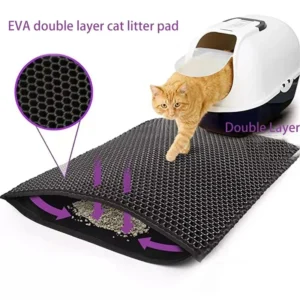 EVA CleanStep™ Dual‑Layer Litter Pad